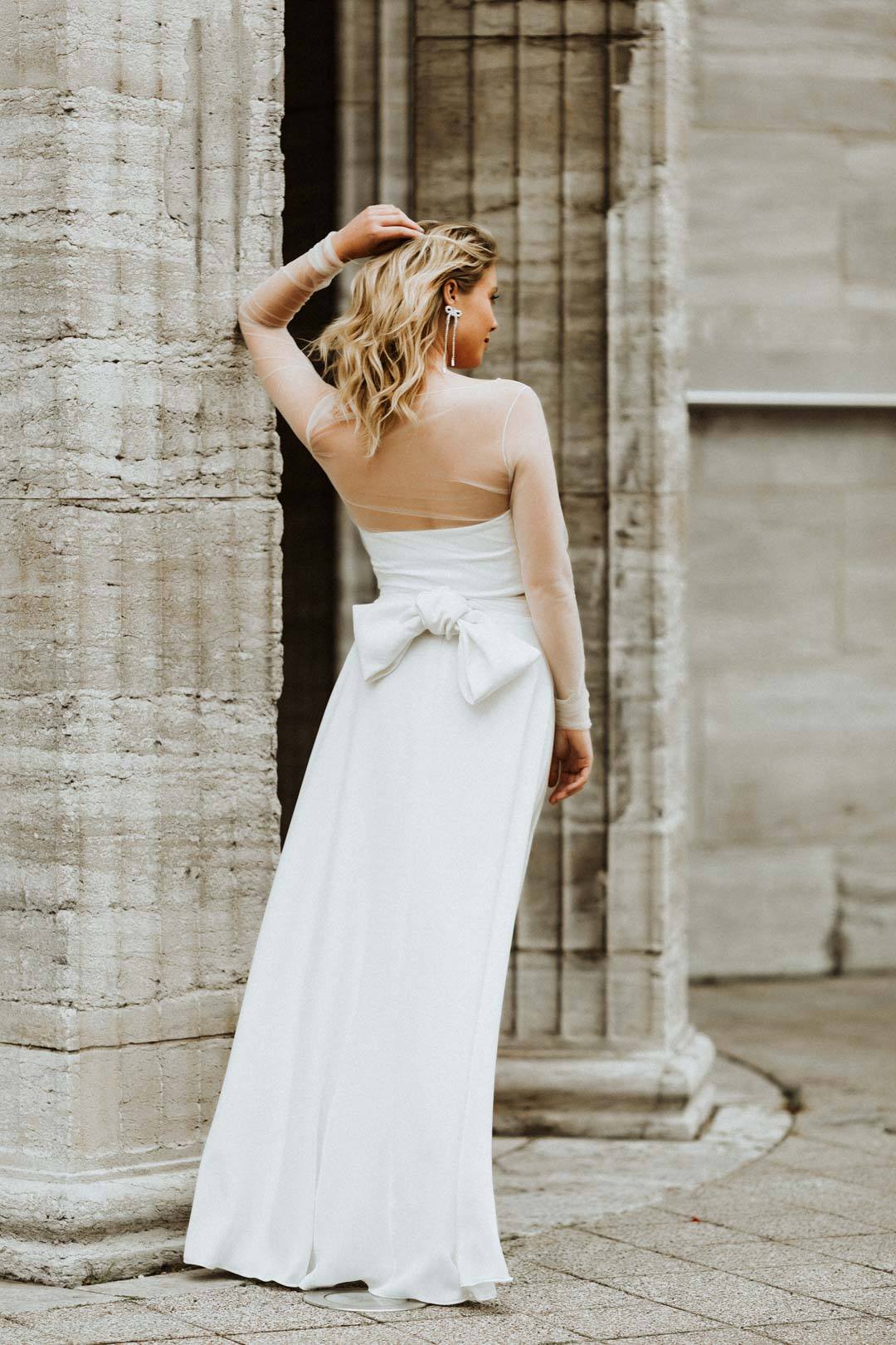 noni-mylou-braut-rock-maxi-a-linie-ivory-aus-recycling-cr-pe image 7