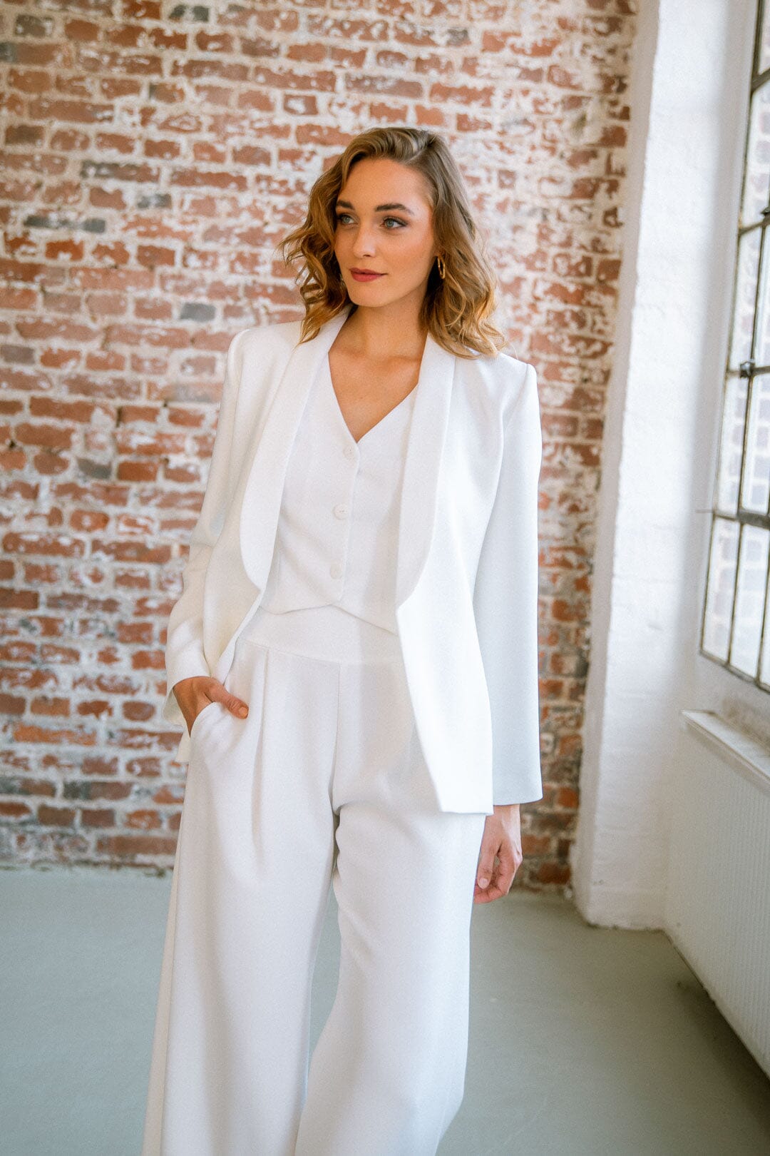 noni-selected-nyra-weste-crepe-ivory-gr-34-48 image 4