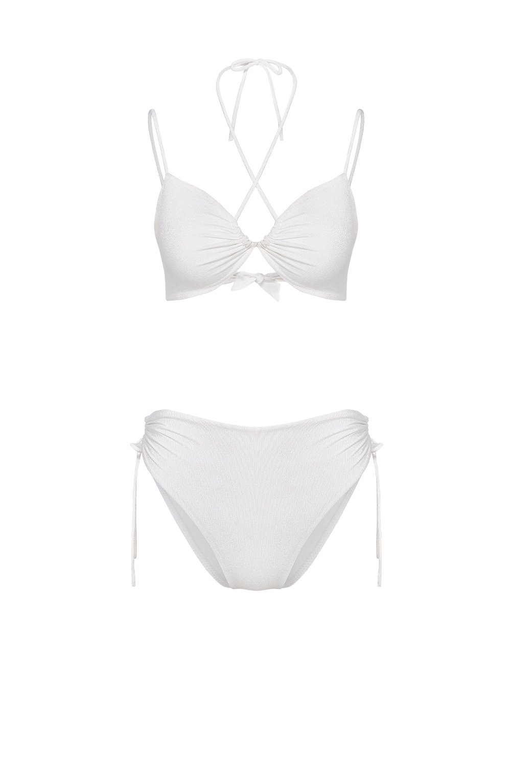 kaviar-gauche-c-te-d-azur-bikini-in-ivory-mit-neckholder-tr-gern image 2