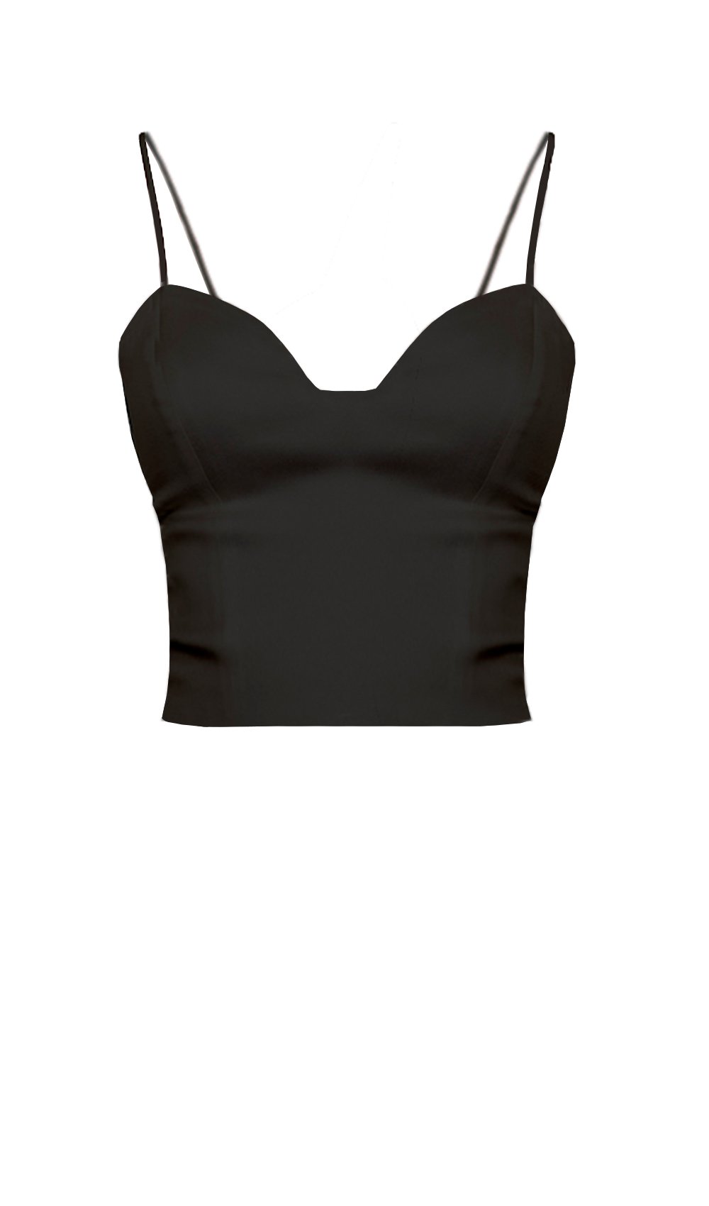 kaviar-gauche-cremant-top-black-abend-top-mit-seidenfutter image 1