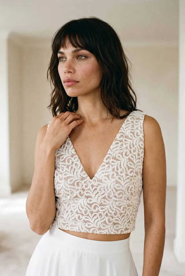 noni-vilea-leichtes-braut-top-aus-vintage-spitze image 1