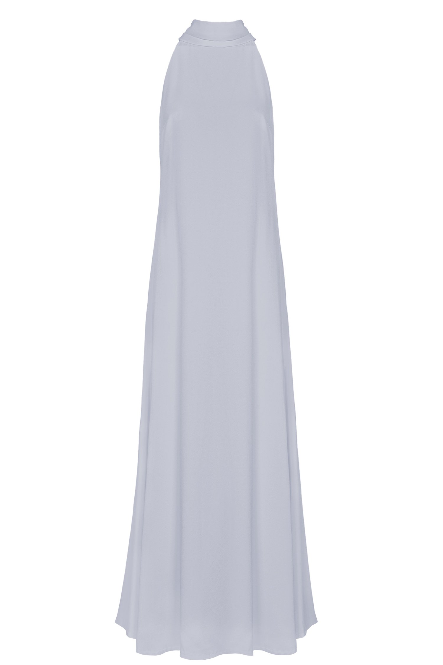 kaviar-gauche-pure-sky-dress-platin-abendkleid-bodenlang image 1