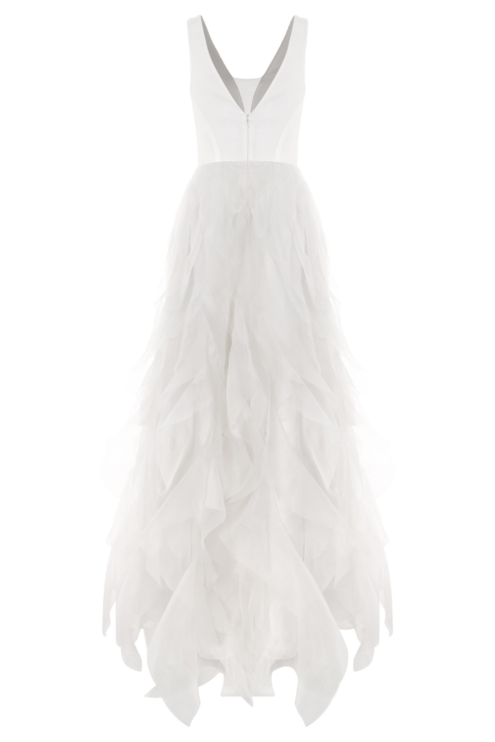 kaviar-gauche-arielle-volant-brautkleid-a-linie image 4