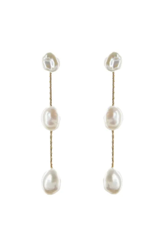 kaviar-gauche-dune-blanc-earring-perlen-ohrringe-silber-gold image 1