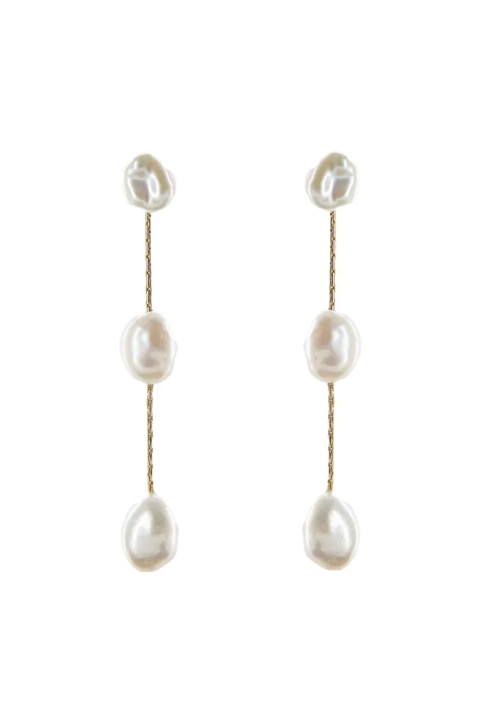 kaviar-gauche-dune-blanc-earring-perlen-ohrringe-silber-gold image 1