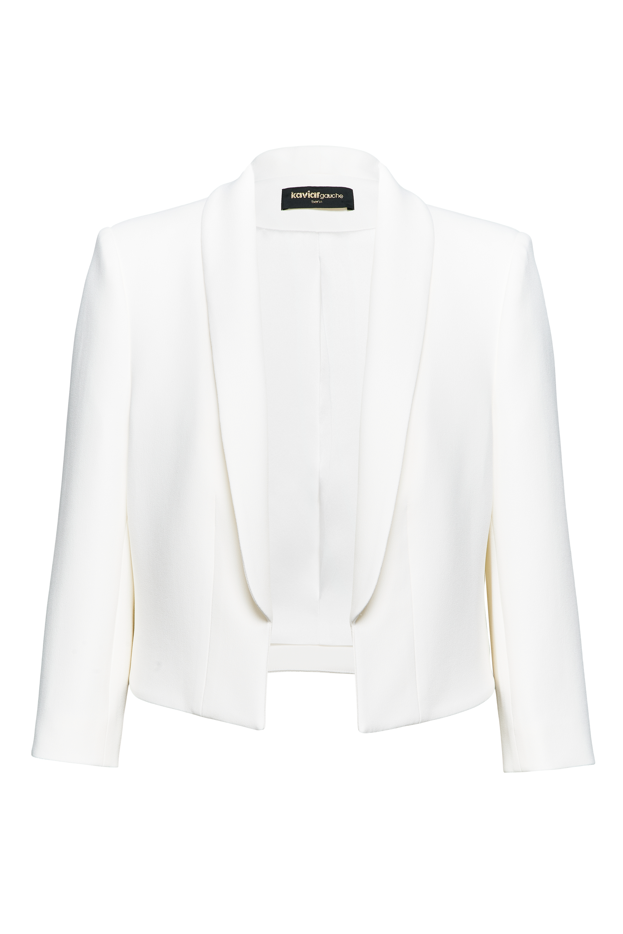 kaviar-gauche-short-blazer-cropped-braut-blazer-aus-seide image 1