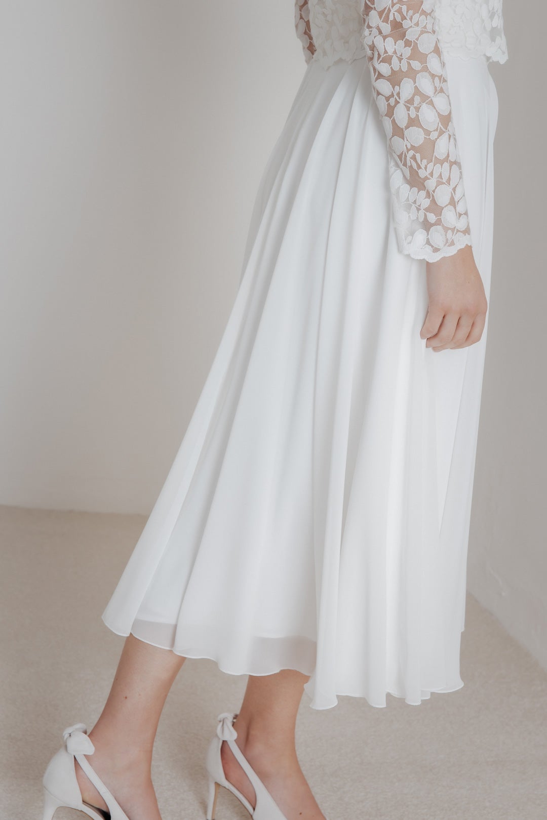 noni-emmi-chiffonrock-midi-ivory image 7