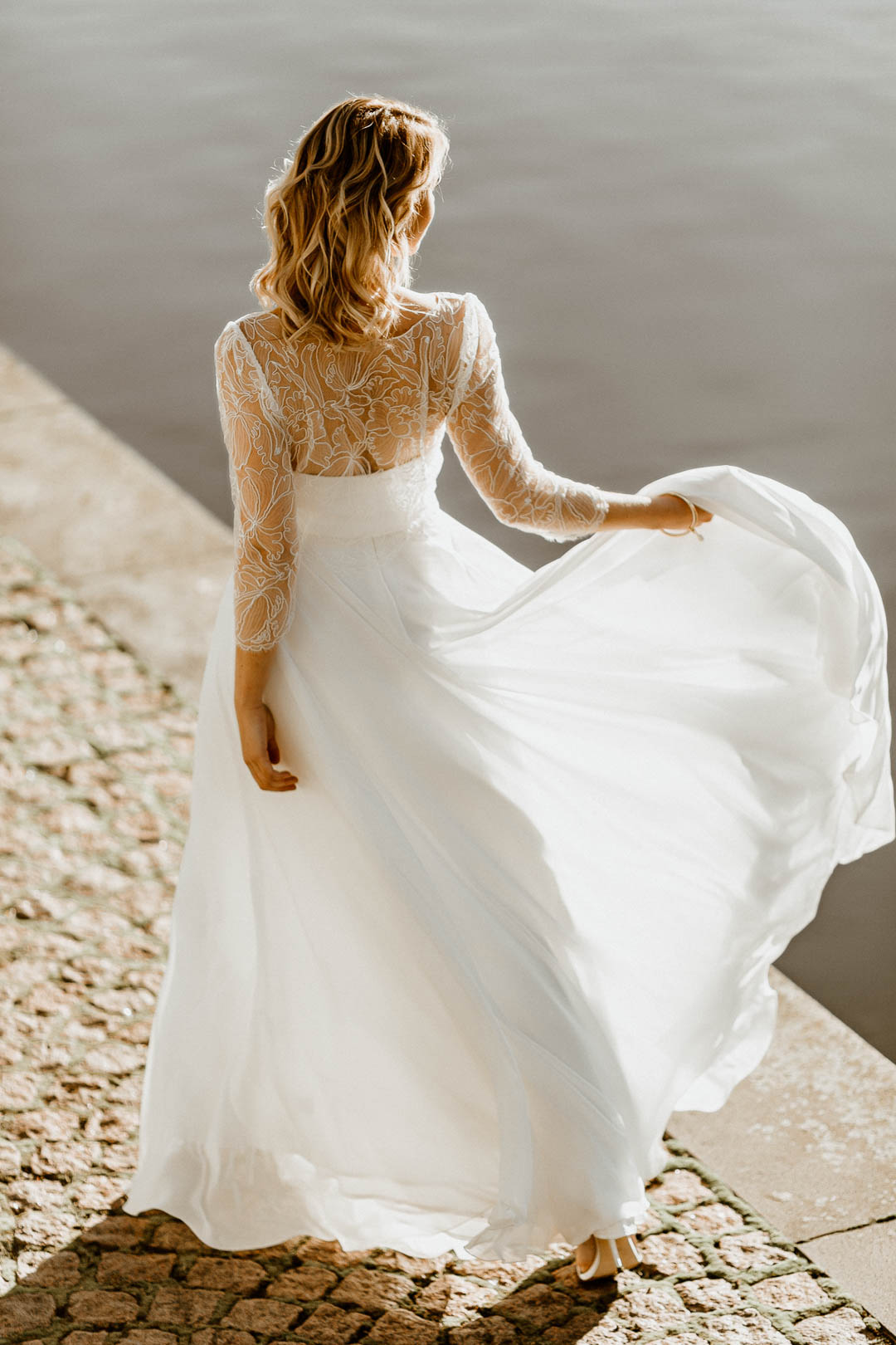 noni-isla-braut-rock-chiffon-bodenl-nge-ivory-recycelt image 1