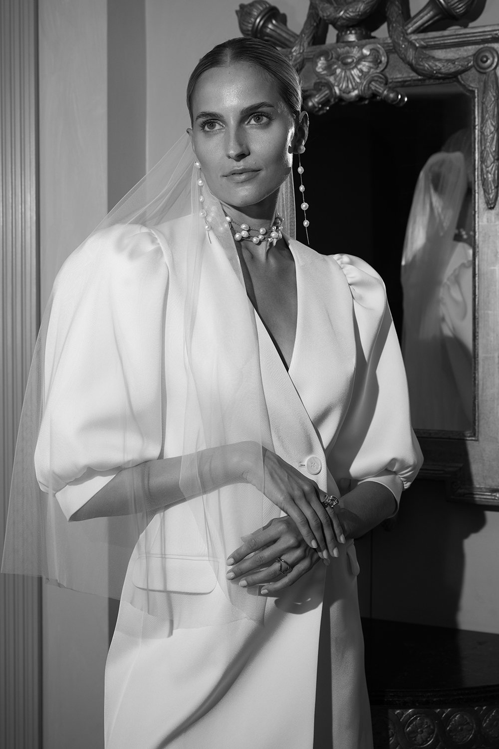 kaviar-gauche-puffy-blazer-brautkleid-ivory image 2