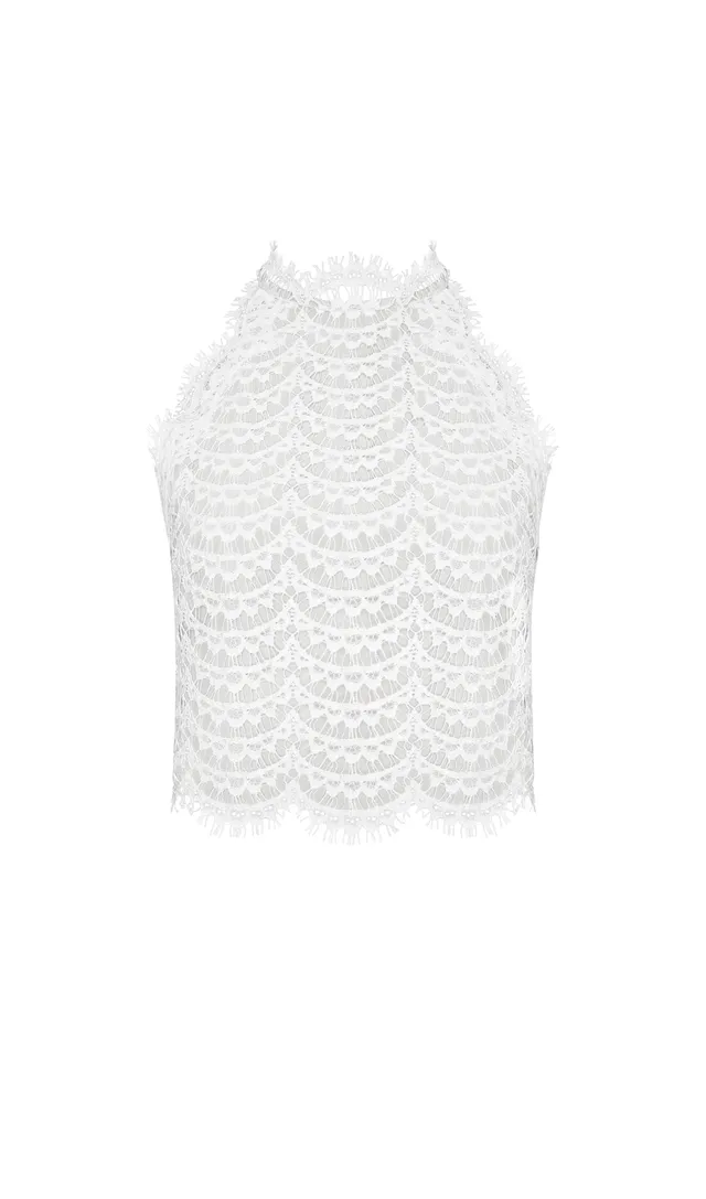 kaviar-gauche-bardot-lace-top-spitzentop image 1