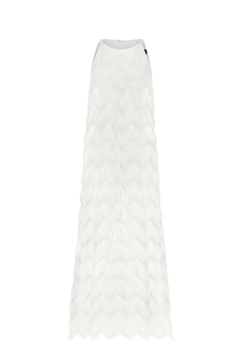 kaviar-gauche-twist-dress-maxi-brautkleid-mit-fransen-in-ivory image 1