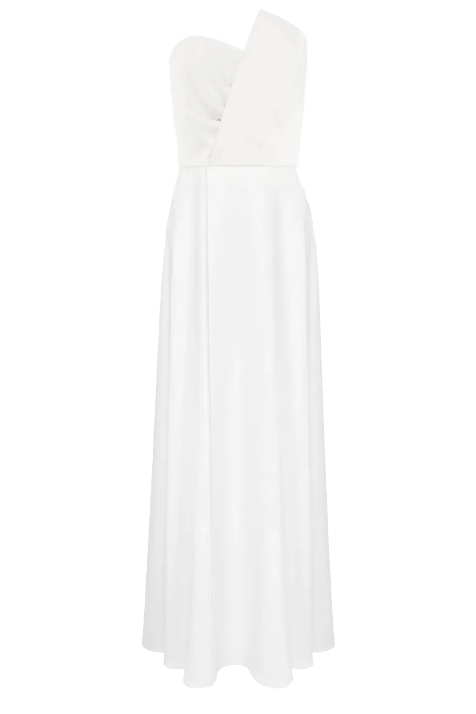 kaviar-gauche-asymmetric-bustier-wide-brautkleid-schlitz image 1