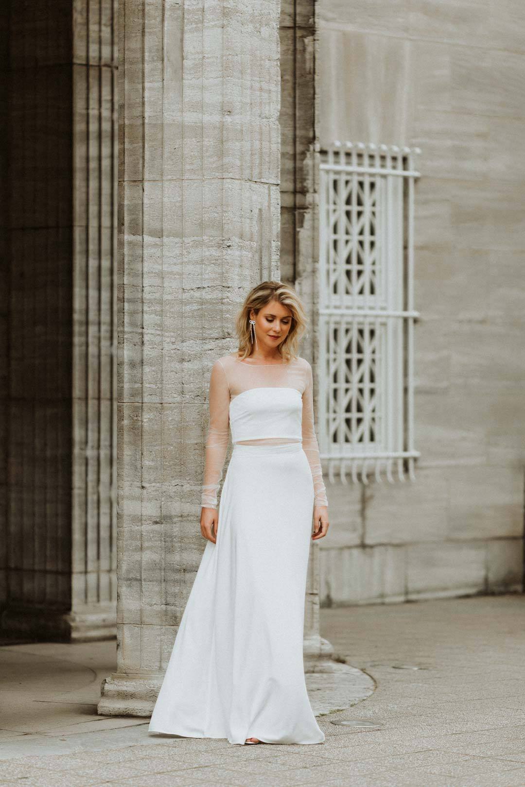 noni-mylou-braut-rock-maxi-a-linie-ivory-aus-recycling-cr-pe image 6