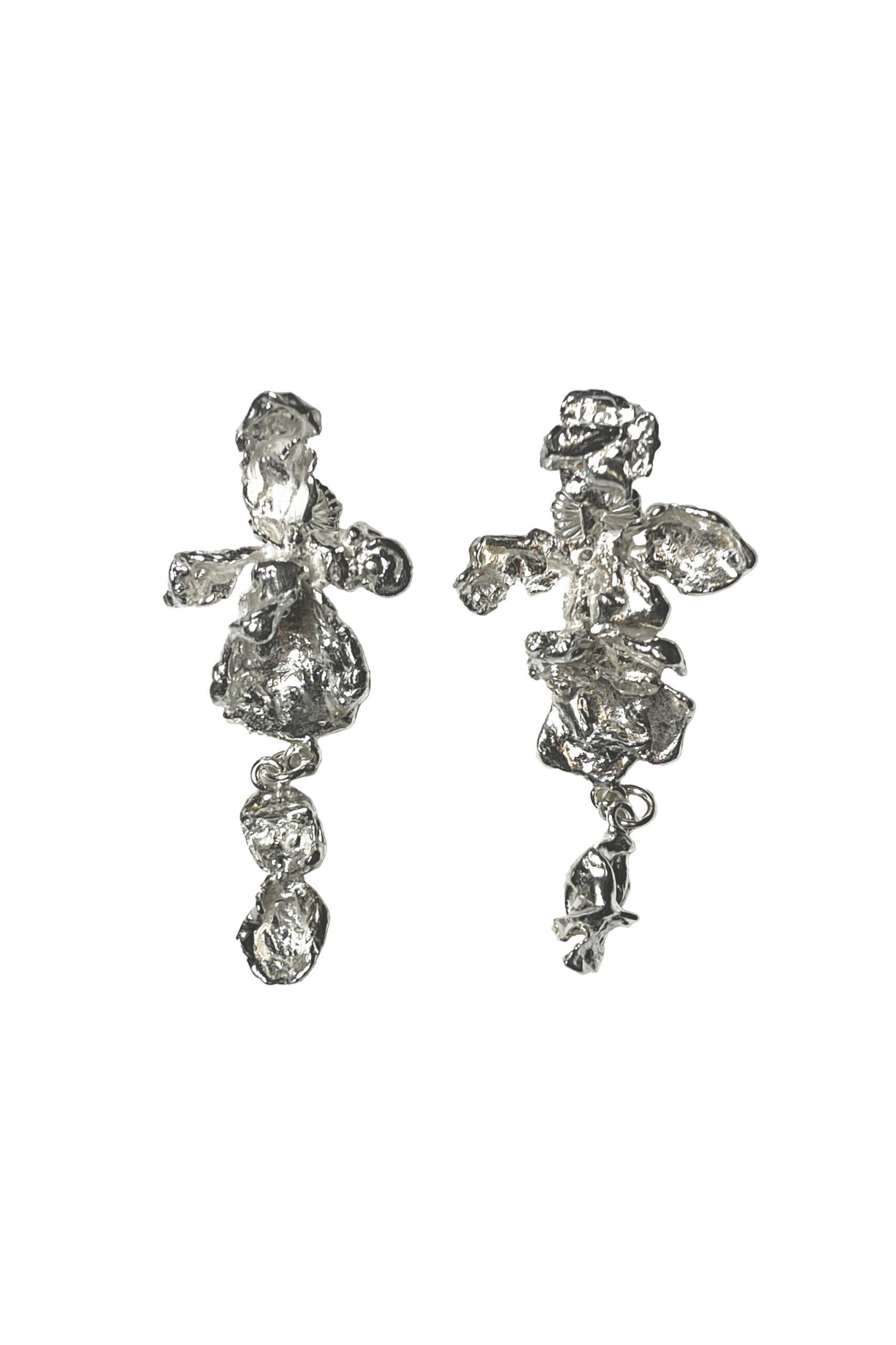 kaviar-gauche-abstract-orchid-earrings-925-silber-ohrringe-6-cm image 1