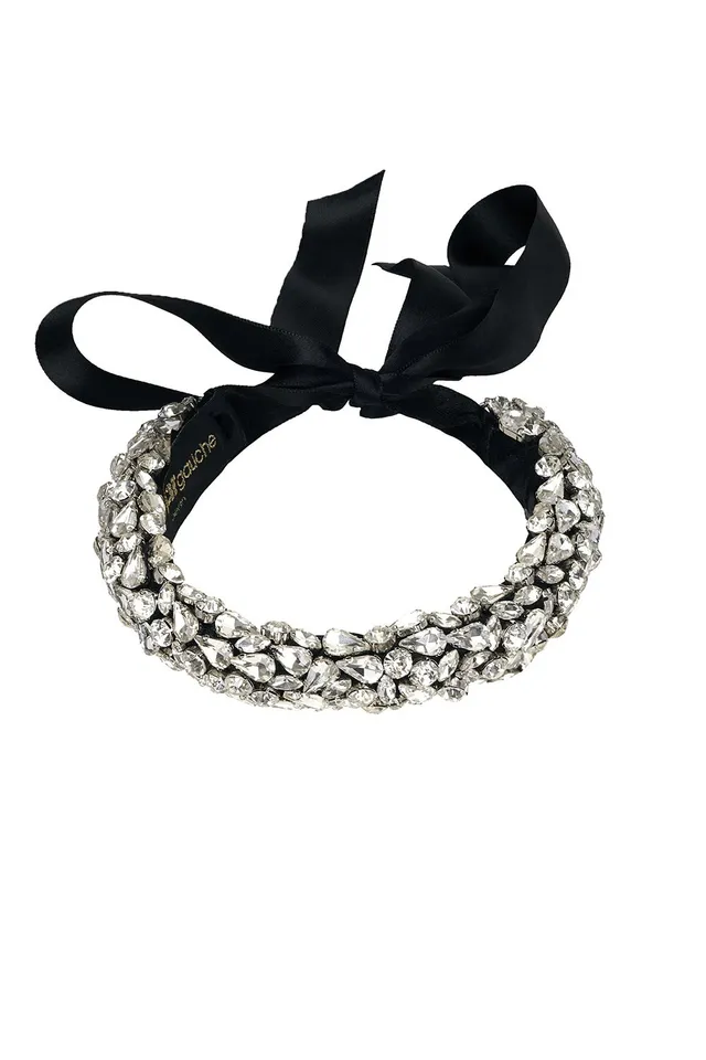 kaviar-gauche-sparkle-choker-kristall-halskette image 1