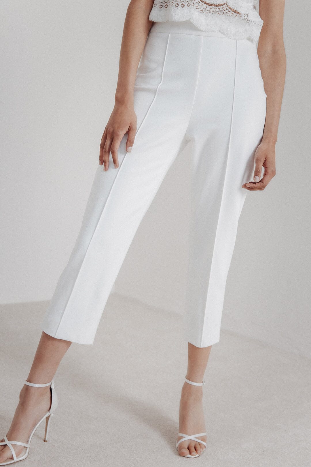 noni-braut-hose-lenya-mit-b-gelfalten-in-ivory-wei image 2