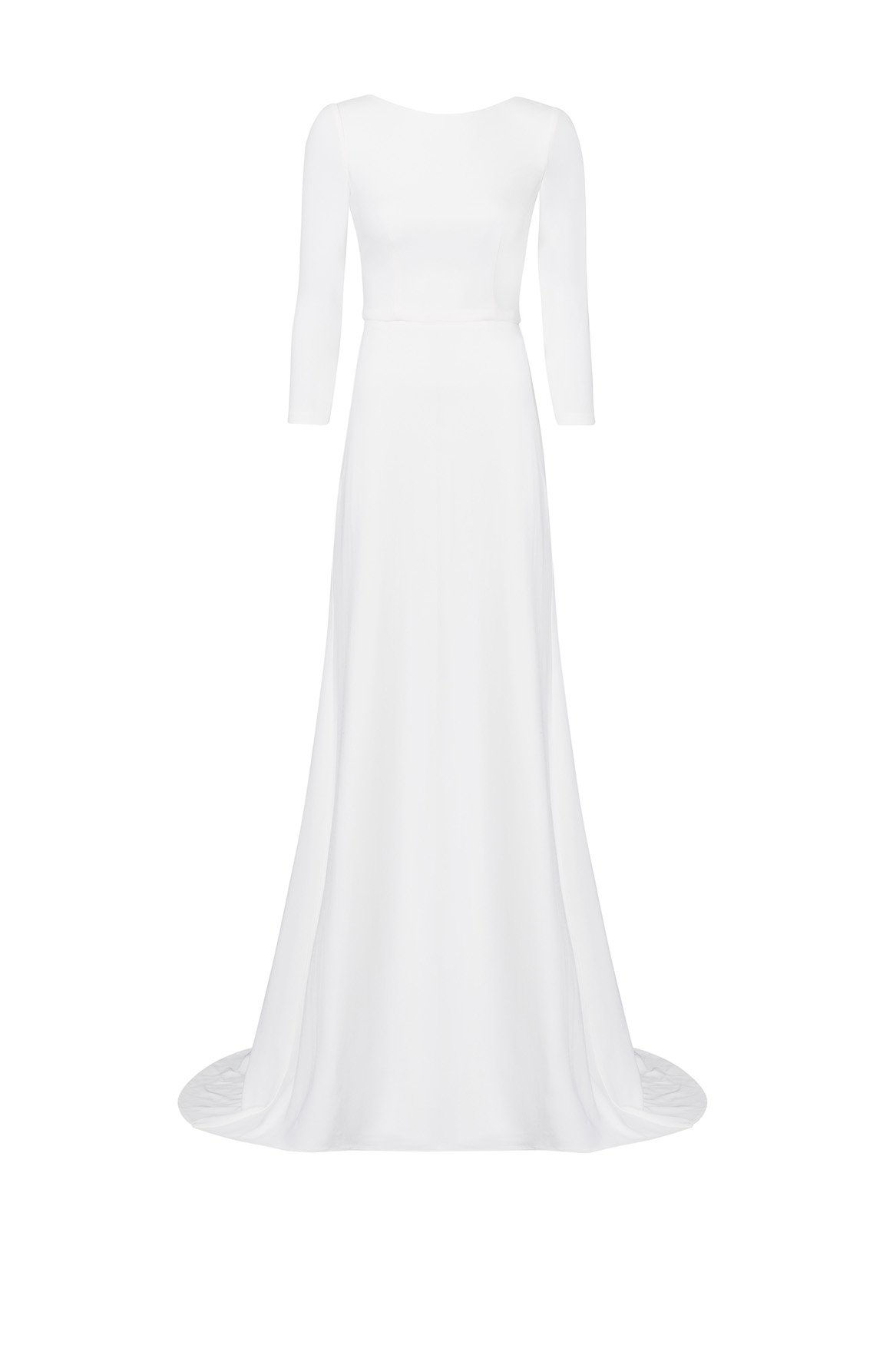 kaviar-gauche-pure-palais-kleid-mit-r-ckenausschnitt-und-langarm image 1