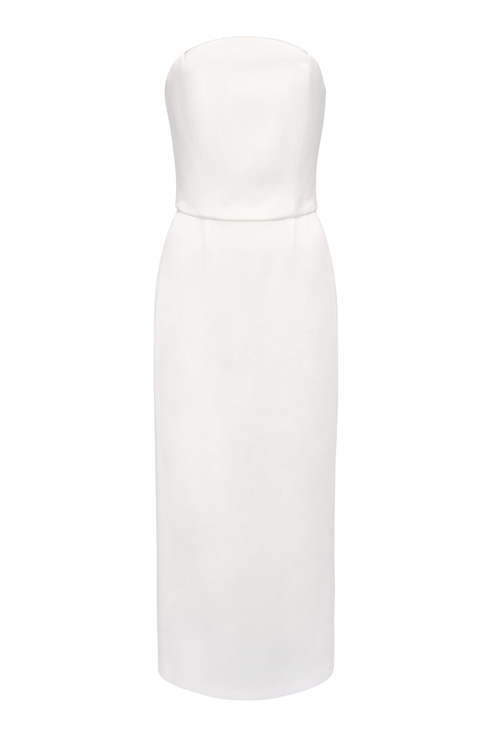 kaviar-gauche-civil-dress-bustier-midi-brautkleid image 1