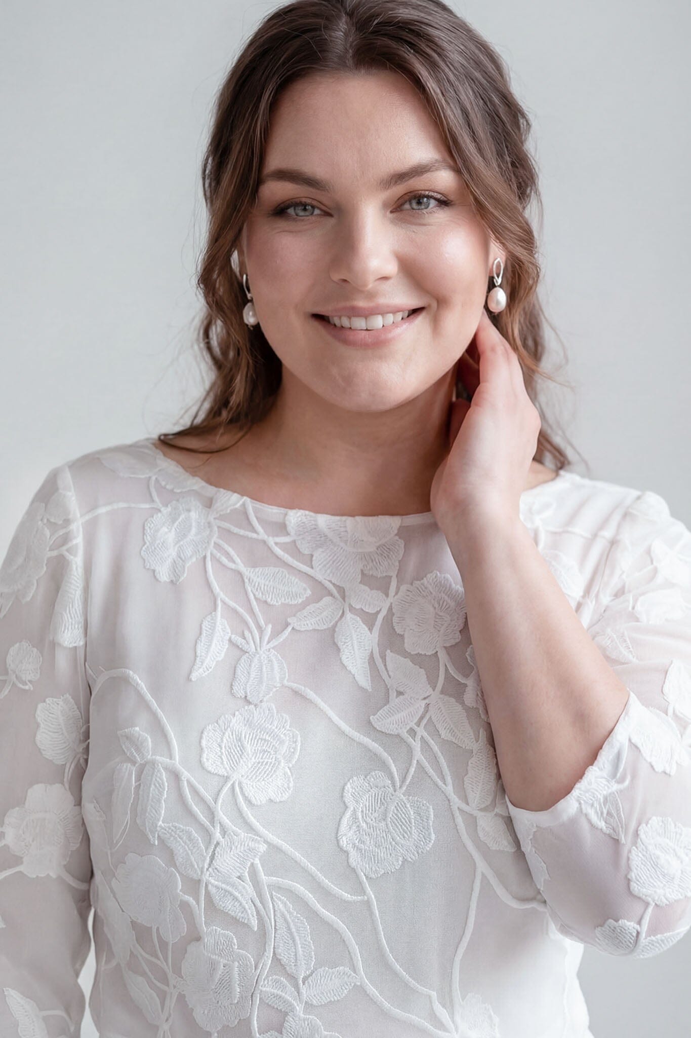 noni-selva-chiffon-braut-top-curvy-bl-ten-dreiviertel-arm image 4
