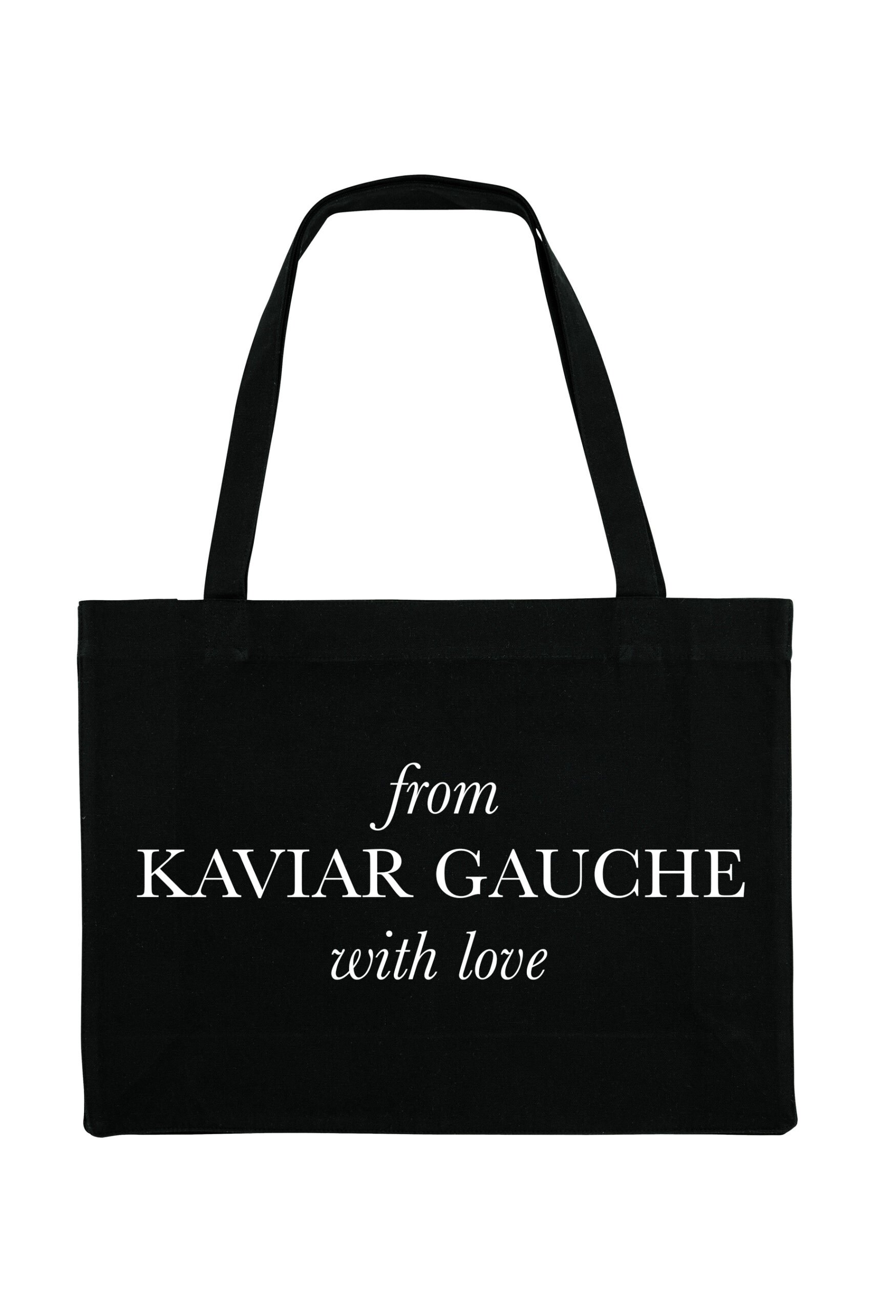 kaviar-gauche-logo-shopper-tasche image 1