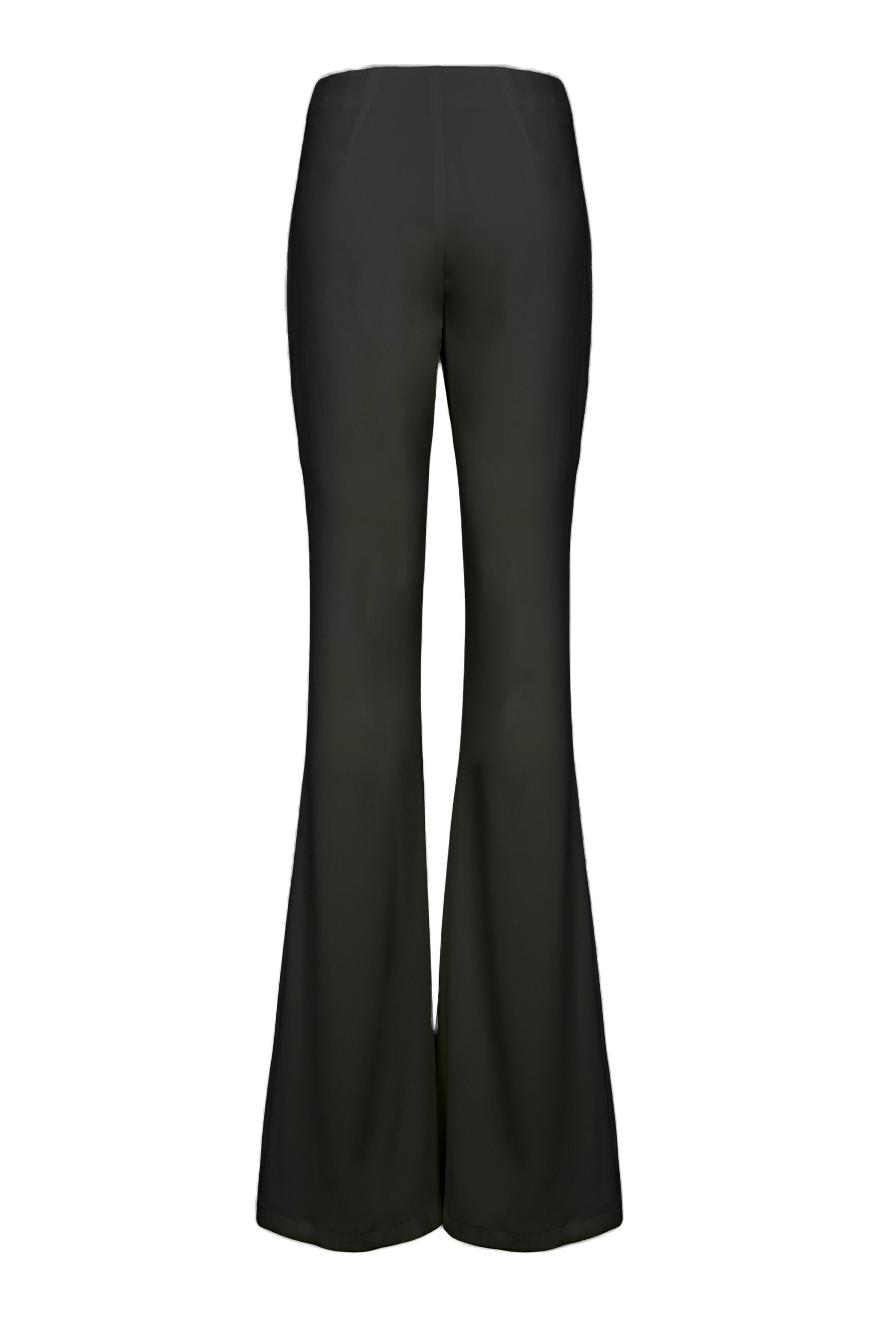 kaviar-gauche-edgy-pinot-flares-black-ausgestellte-brauthose image 3