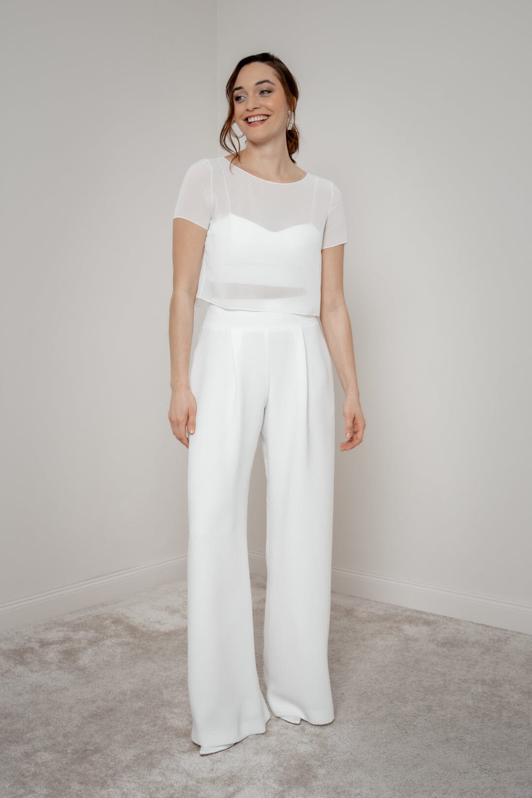 noni-zari-braut-hose-ivory-weites-bein-aus-crepe-outlet image 7
