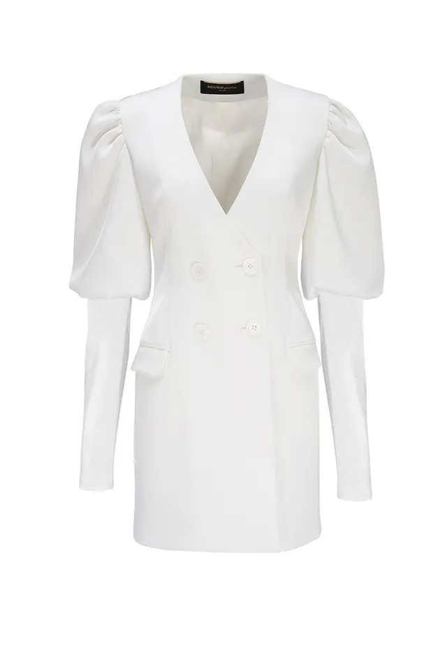 kaviar-gauche-puffy-sleeve-blazer-dress-mit-puff-rmeln image 1