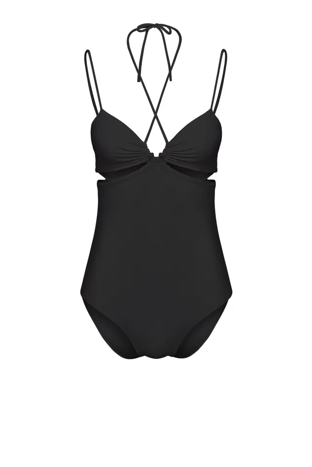 kaviar-gauche-c-te-d-azur-swimsuit-schwarz-badeanzug image 1