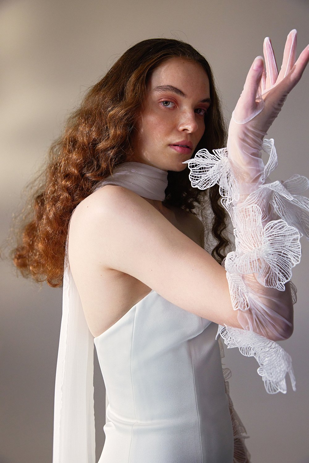 kaviar-gauche-grande-fleur-gloves-t-ll-brauthandschuhe image 1