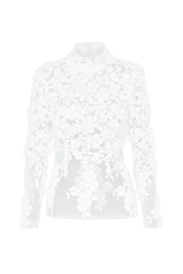 kaviar-gauche-monaco-lace-top-spitzentop-langarm image 1