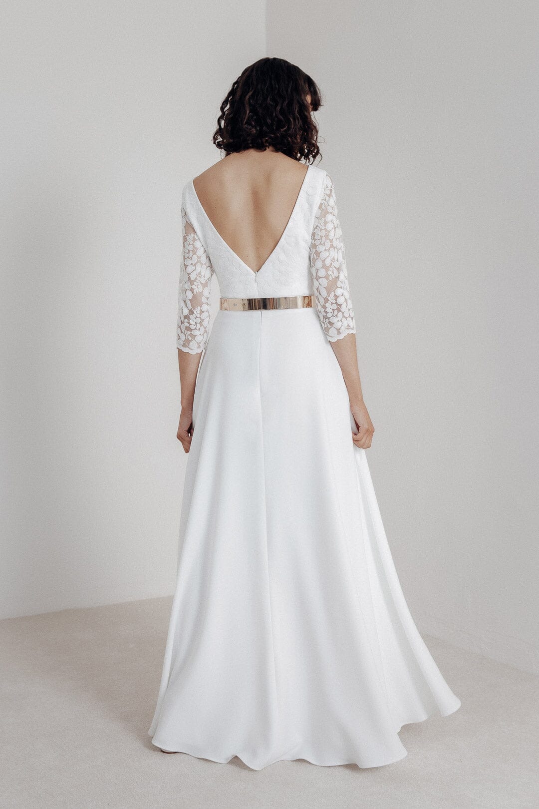 noni-mylou-langer-braut-rock-cr-pe-a-linie-ivory-outlet image 3
