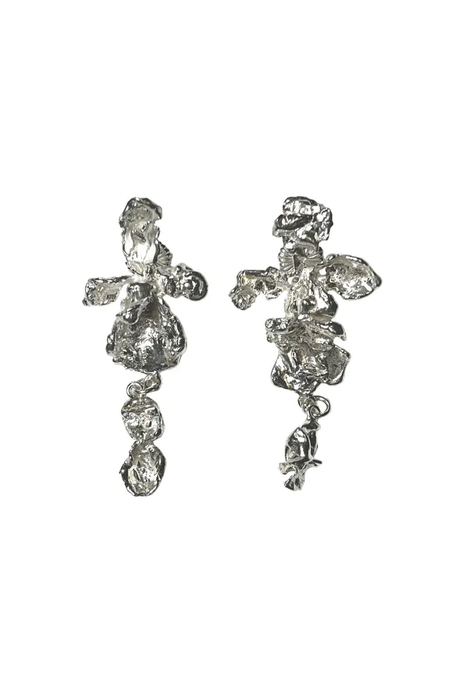 kaviar-gauche-abstract-orchid-earrings-925-silber-ohrringe-6-cm image 1