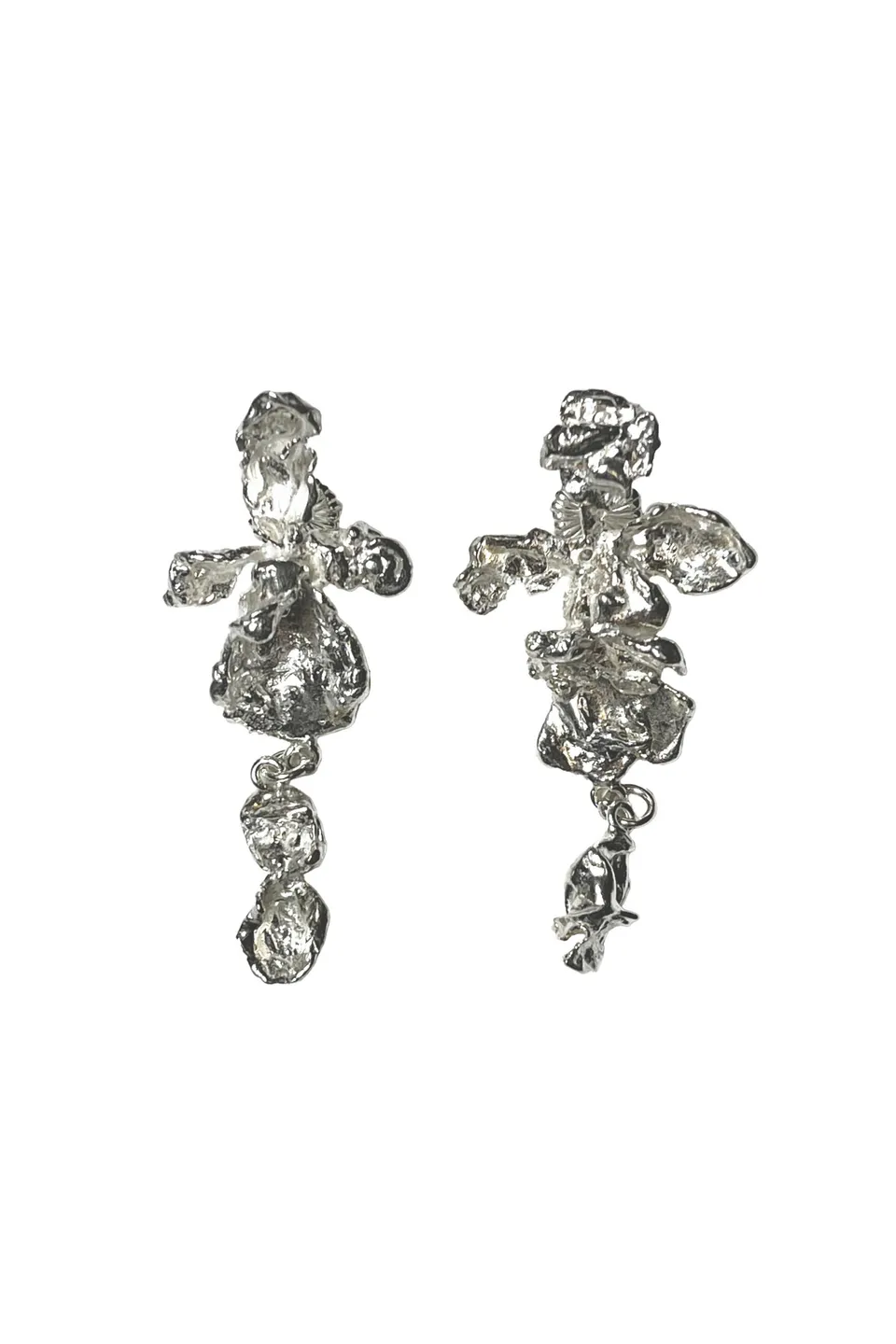 kaviar-gauche-abstract-orchid-earrings-925-silber-ohrringe-6-cm image 1