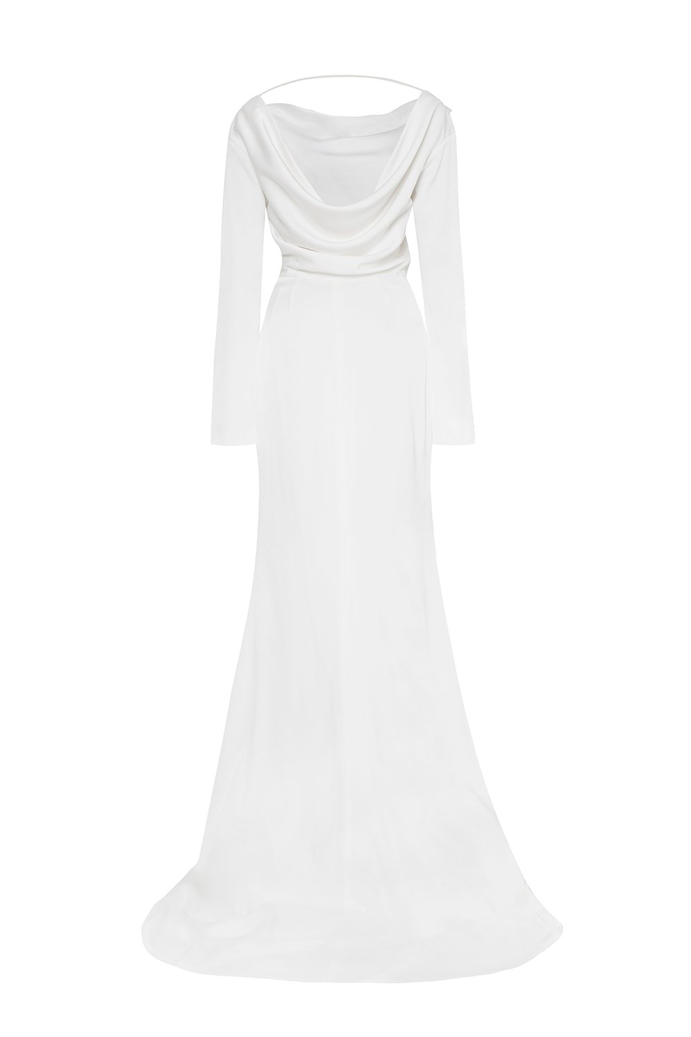 kaviar-gauche-waterfall-longsleeve-dress-mermaid-brautkleid image 4