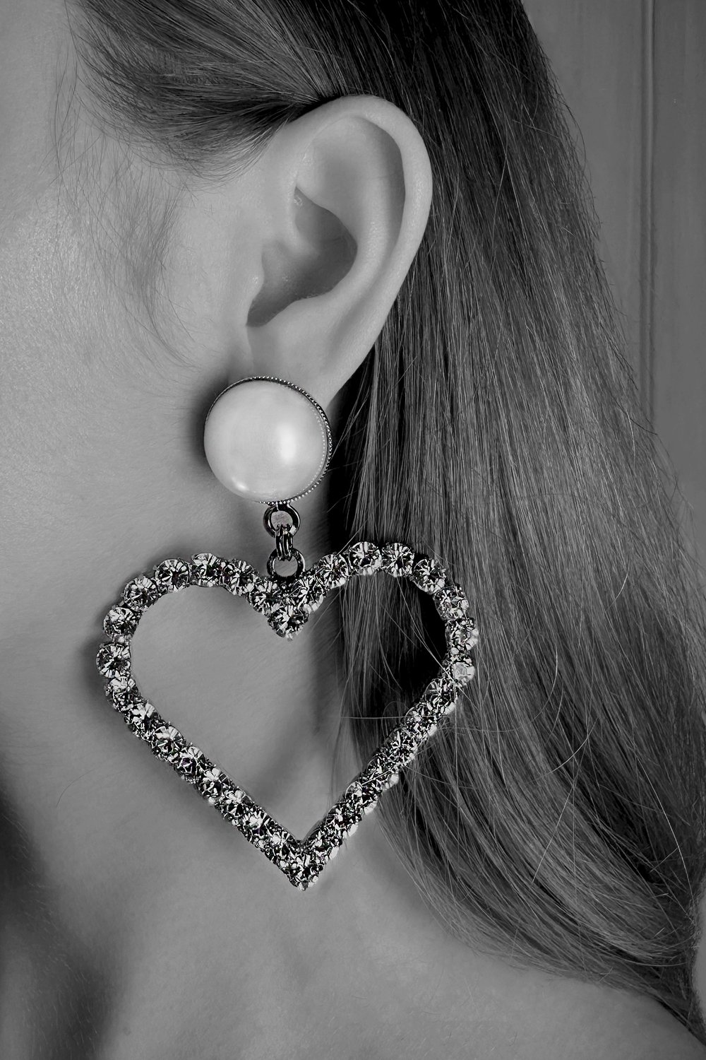 kaviar-gauche-grande-coeur-earrings-herzohrringe-mit-perle image 2