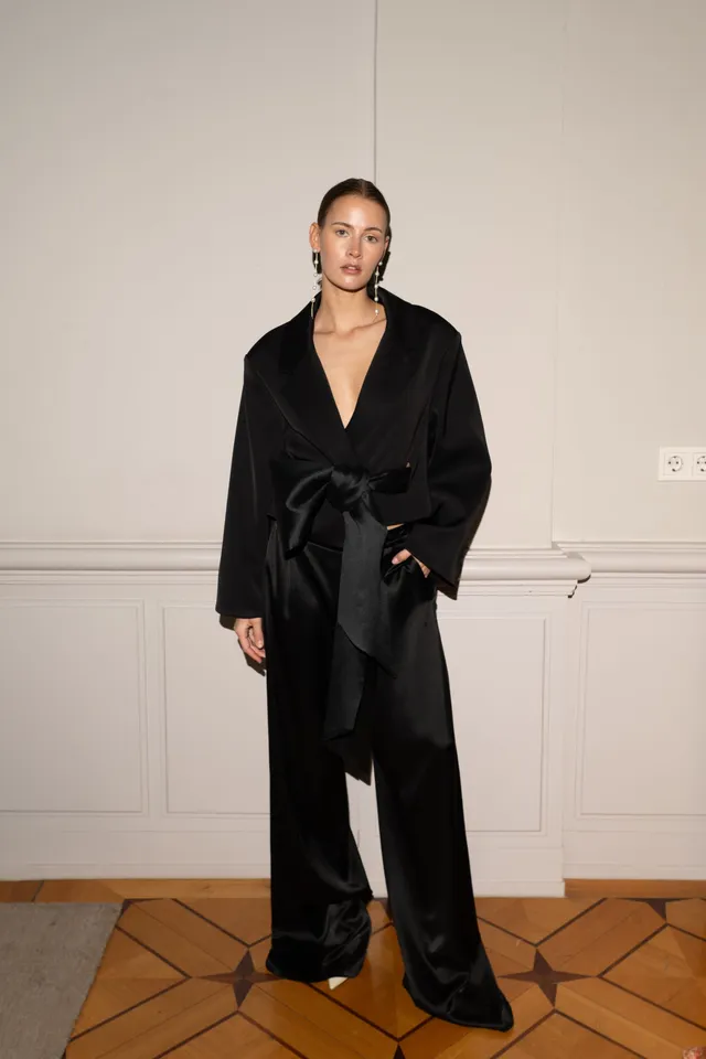 kaviar-gauche-marlene-pants-black-weite-brauthose image 1