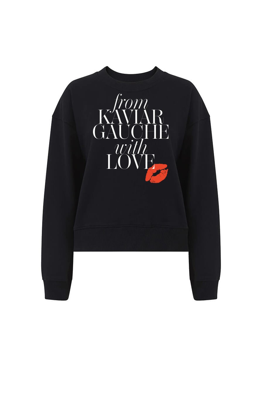 kaviar-gauche-kiss-logo-sweater image 3