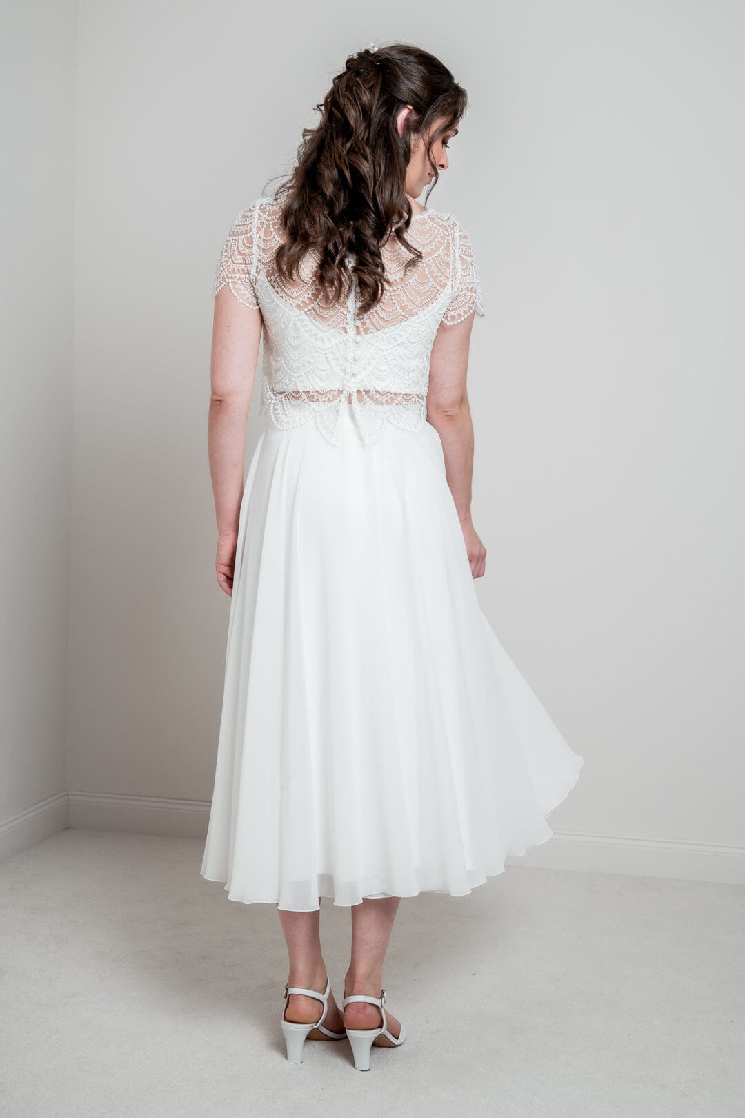 noni-emmi-chiffonrock-midi-ivory image 2