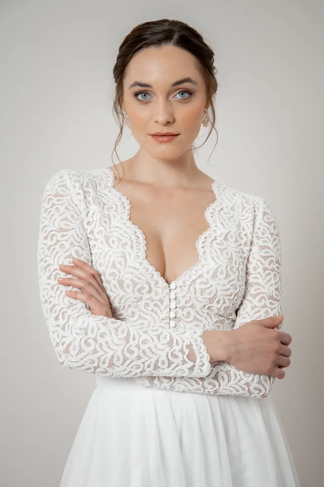 noni-zea-langarm-braut-top-vintage-spitze-bogenkante image 1