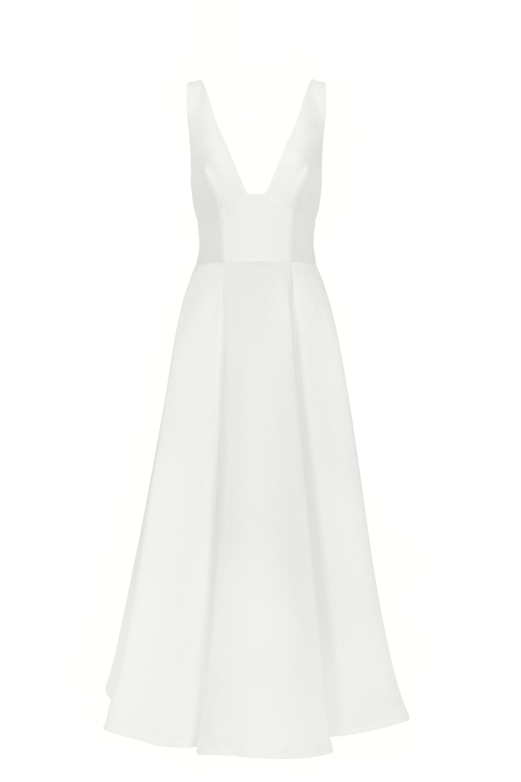 kaviar-gauche-edgy-dream-dress-7-8-brautkleid-v-ausschnitt image 1