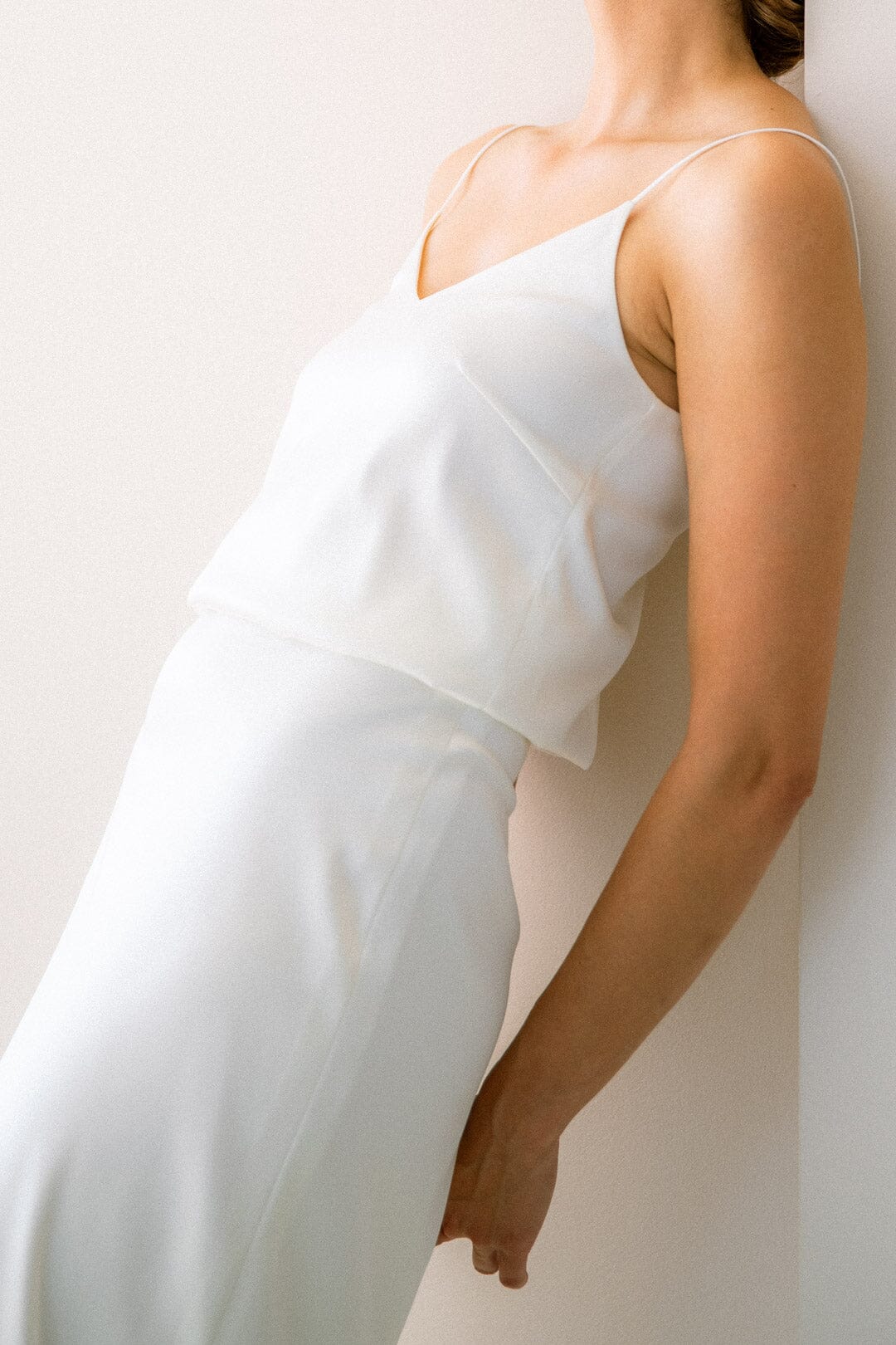 noni-selected-minoa-satin-braut-top-ivory image 4