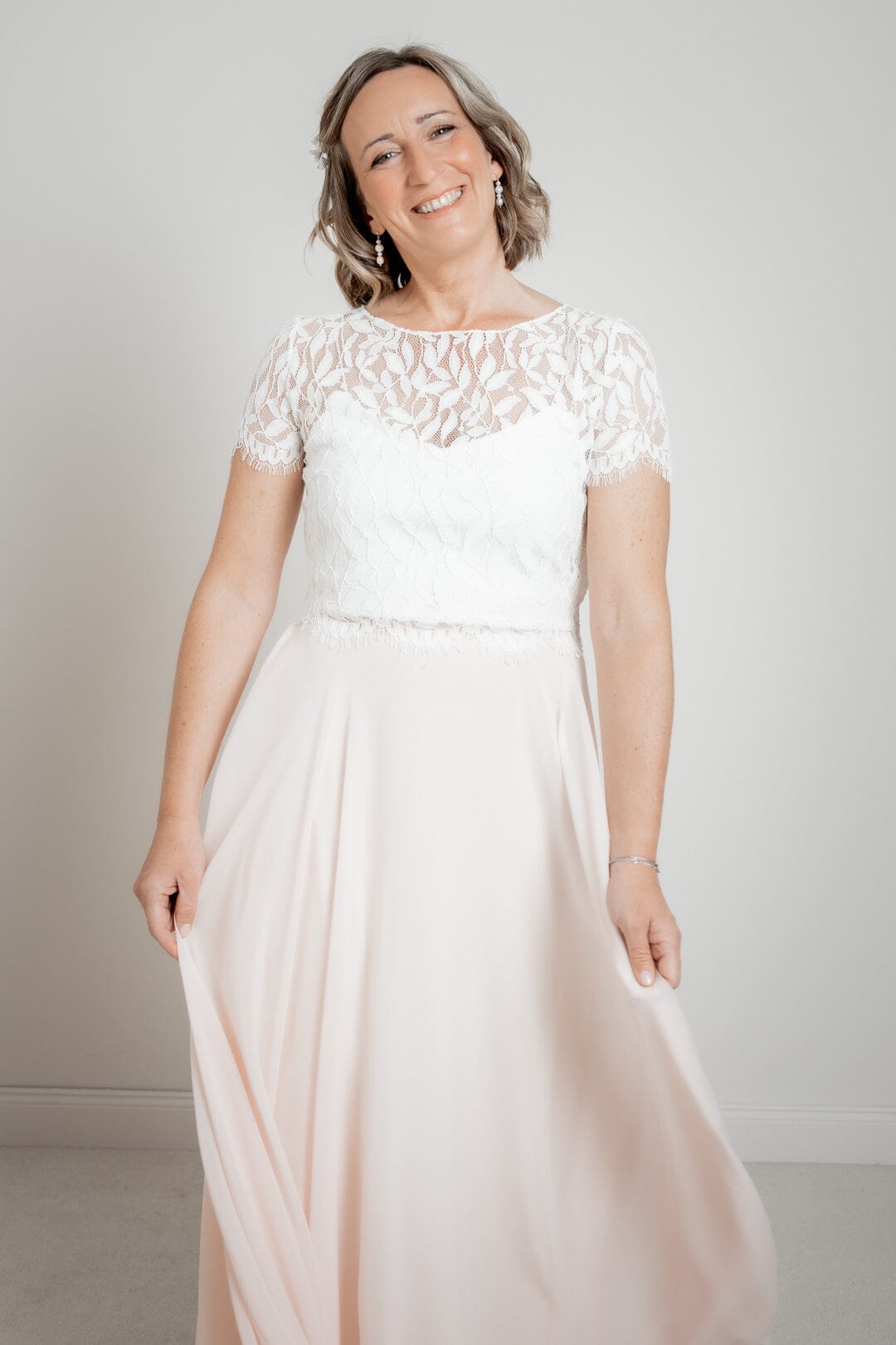 noni-isla-ros-chiffonrock-maxi-in-tellerform-rosa image 3
