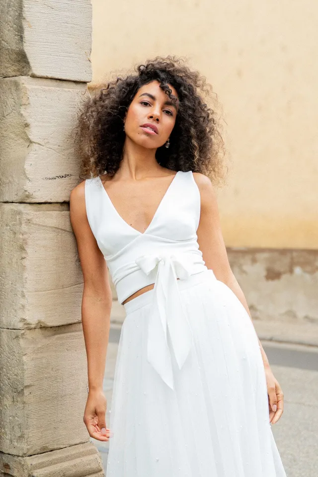 noni-novalee-wickeltop-braut-top-ivory-rmellos-v-ausschnitt image 1