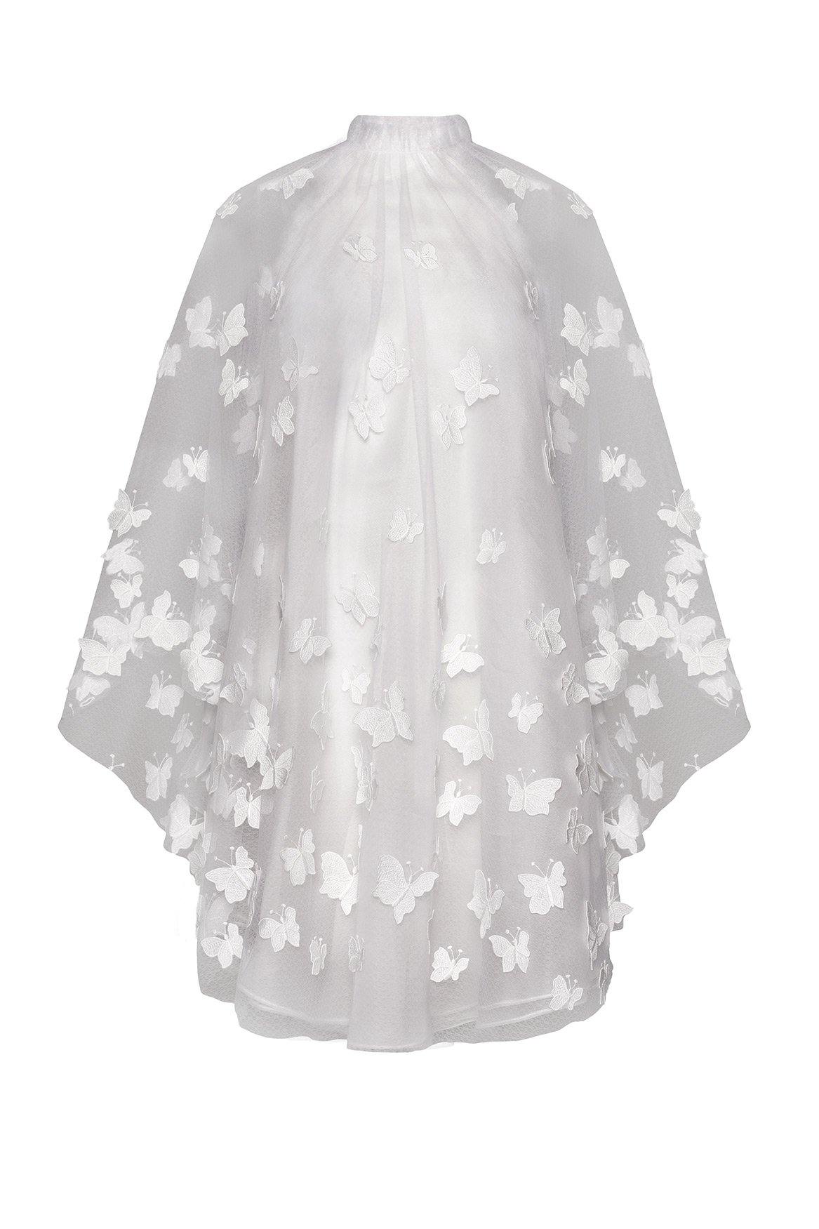 kaviar-gauche-swinging-papillon-dress-braut-minikleid-60s image 1