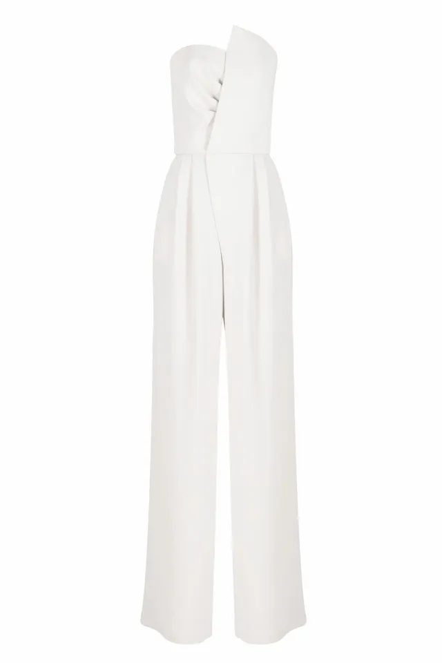 kaviar-gauche-asymmetric-bustier-overall-braut-jumpsuit image 1