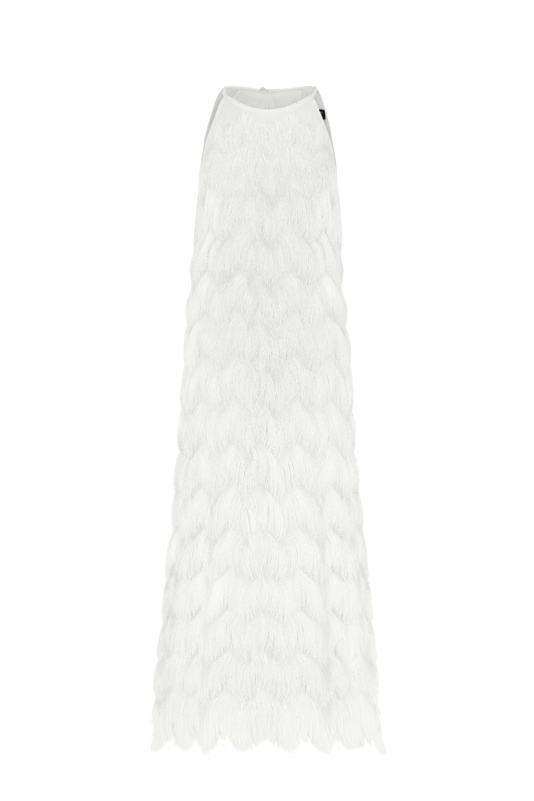 kaviar-gauche-twist-dress-maxi-brautkleid-mit-fransen-in-ivory image 1