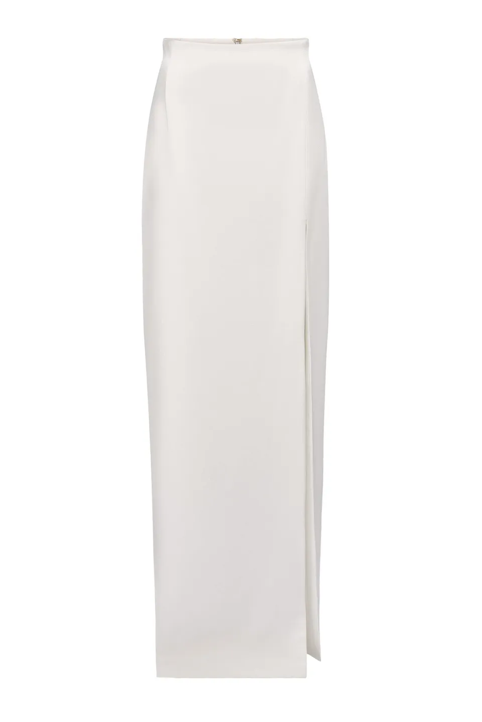 kaviar-gauche-pencil-slit-skirt-bleistiftrock-bodenlang-seide image 1