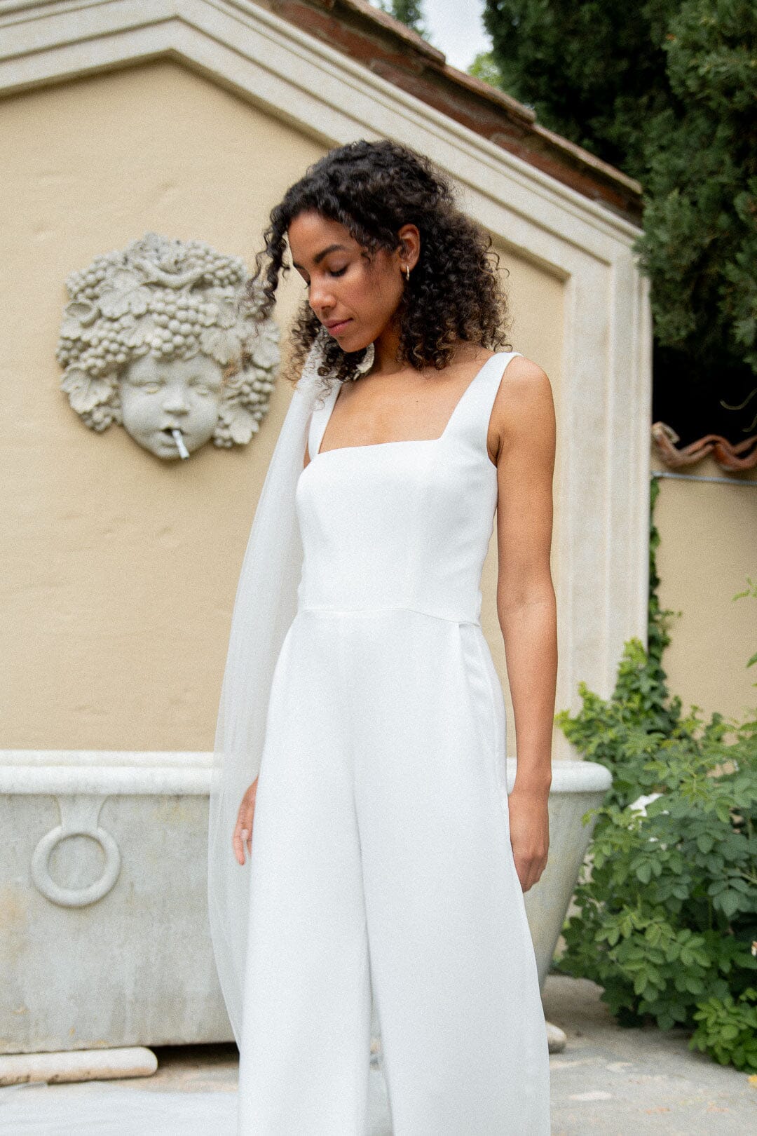 noni-selected-braut-jumpsuit-aino-aus-cr-pe-mit-carr-ausschnitt image 3