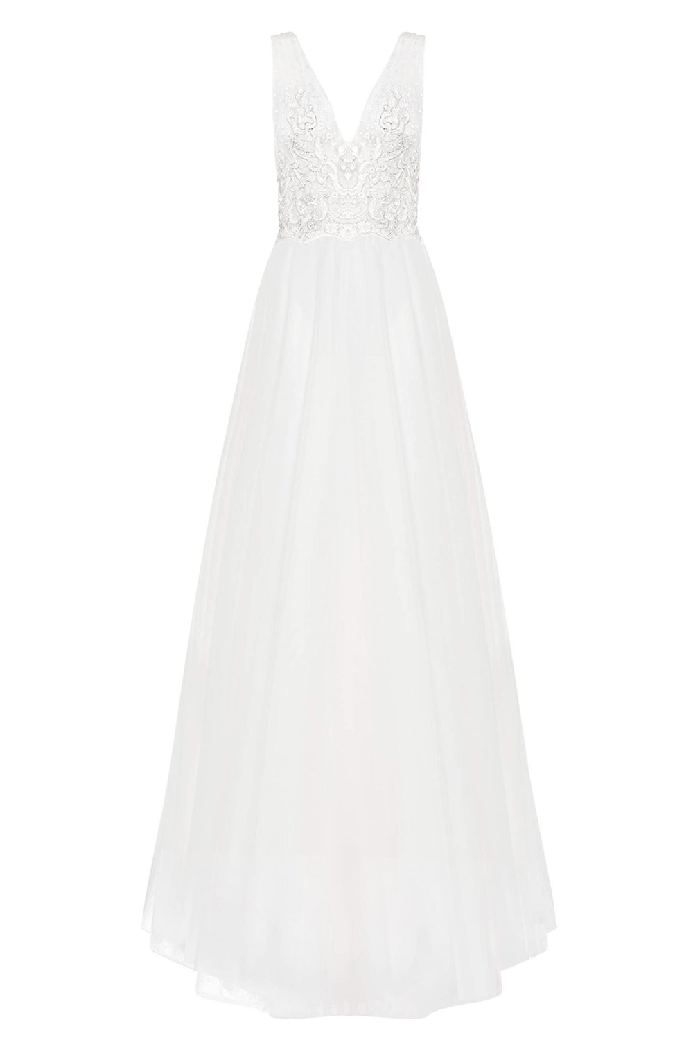 kaviar-gauche-champagne-tulle-dress-t-ll-brautkleid image 1