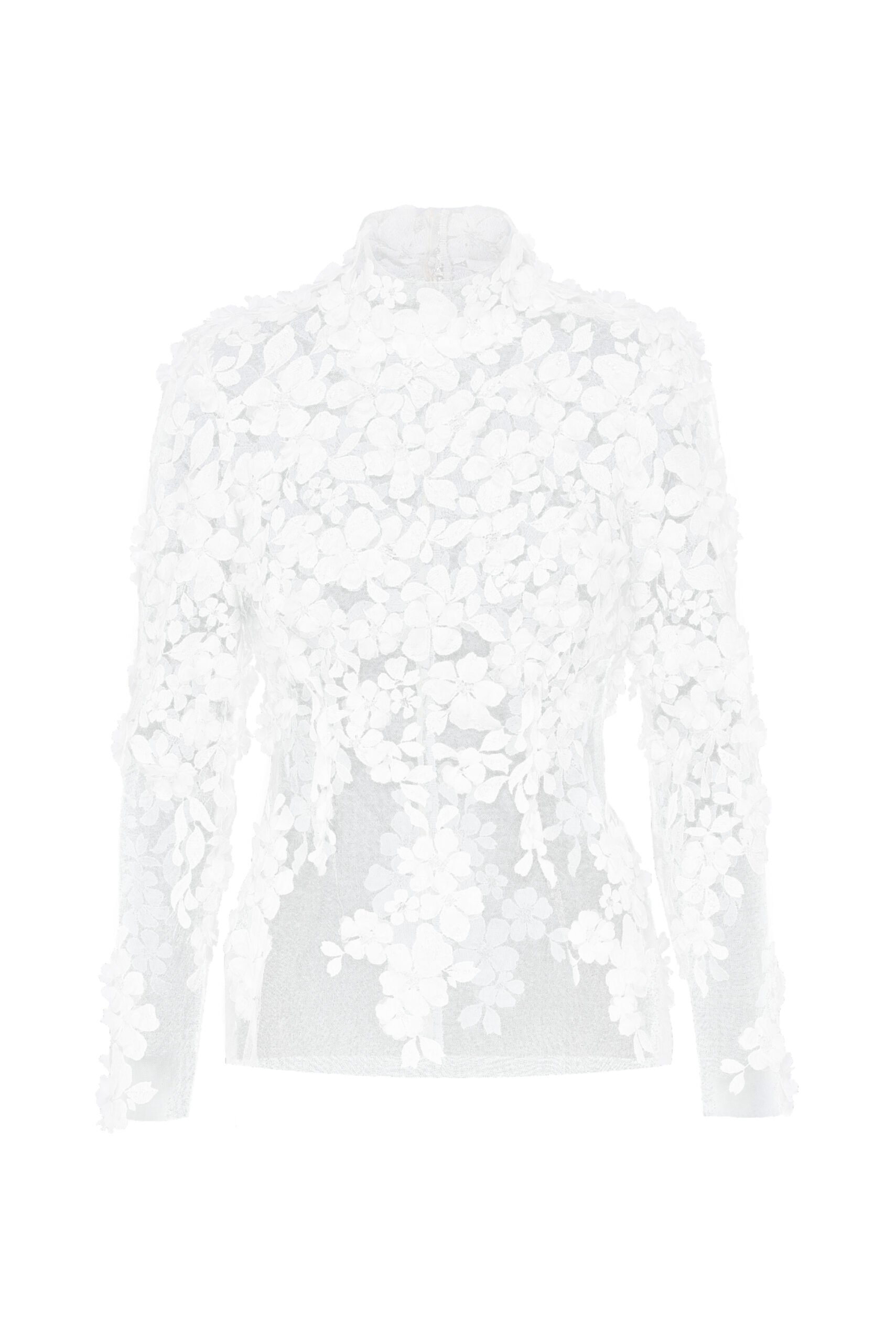kaviar-gauche-monaco-lace-top-spitzentop-langarm image 1